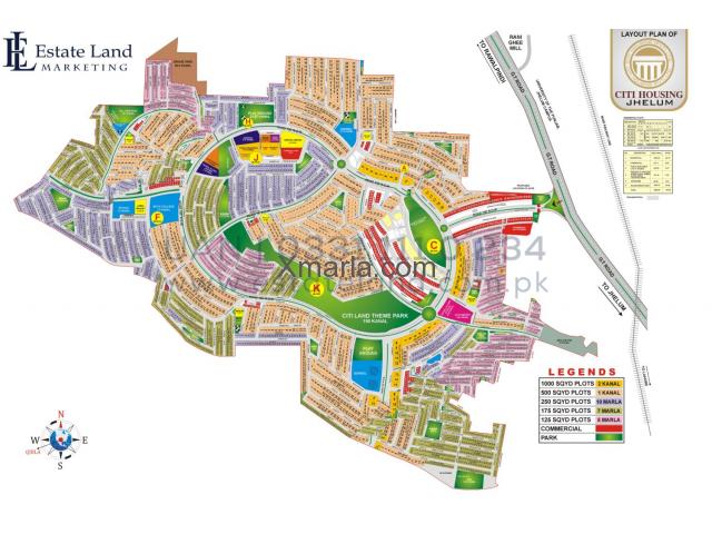 10 Marla Plot for sale Citi Housing Society