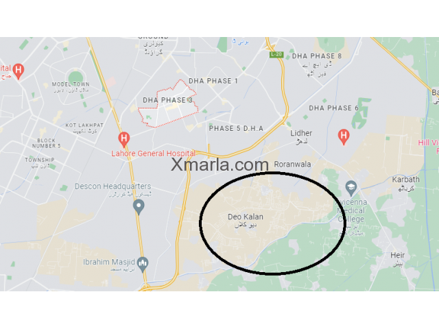 Plots for sale in DHA 9 PRISM Lahore