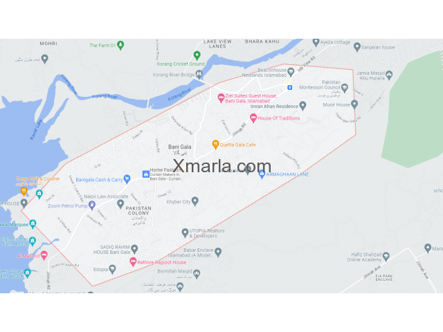 Plots and Houses for sale in Bani Gala Islamabad