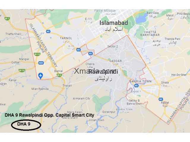 Plots for Sale DHA Phase 9 Islamabad