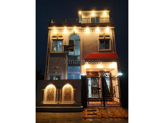 3 Marla double story house in lahore