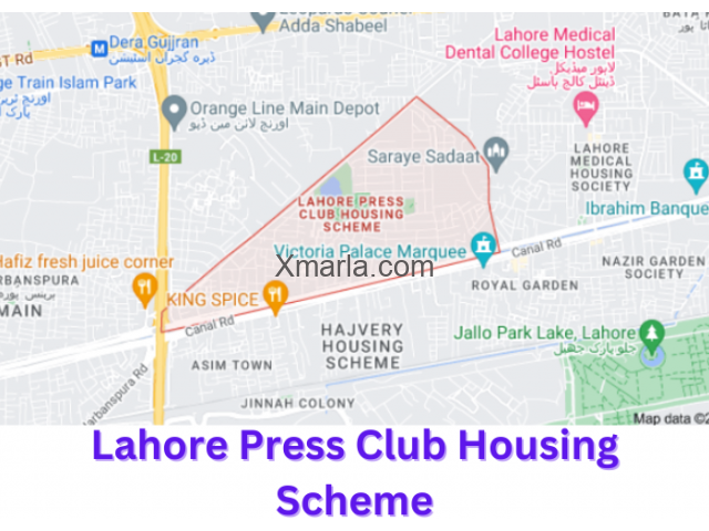 Plots for Sale in Lahore Press Club Housing Scheme