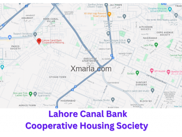 Plots for Sale on Lahore Canal Bank Cooperative Housing Society