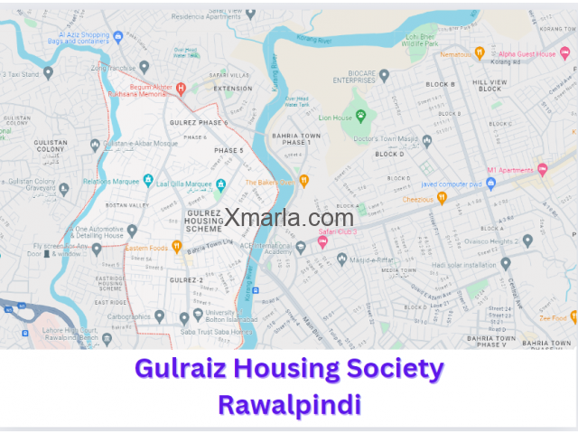 Plots for Sale in Gulraiz Housing Society