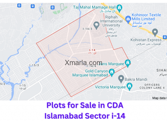 5 Marla Plot for Sale in CDA Islamabad Sector I-14