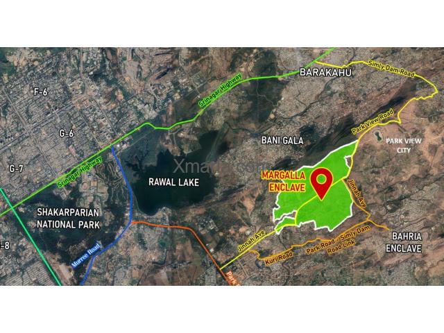 10 Marla Plot in DHA/CDA Margalla Enclave, Islamabad
