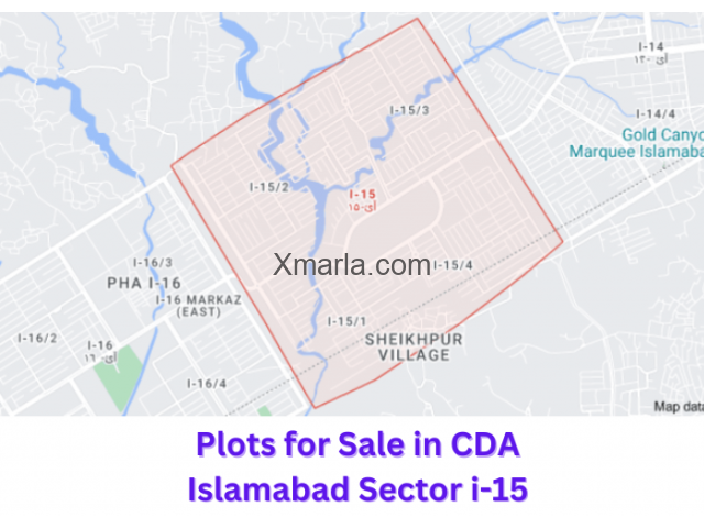 5 Marla Plots for Sale in CDA Islamabad I-15