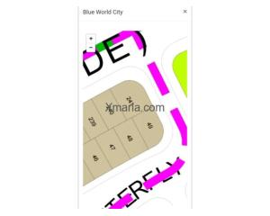 7 marla overseas plot for sale in Blue World City Islamabad
