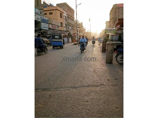 Commercial Corner Plot in Baldia Town with 4 Shops