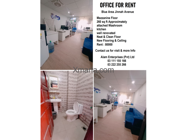 office for rent in islamabad Blue Area