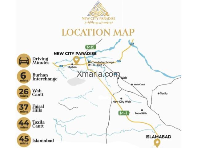 5 Marla CORNER Residential Plot New City Paradise -EARLY LIMITED TIME INVESTOR FILE