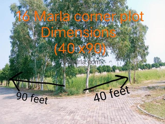 16 Marla Plot for Sale