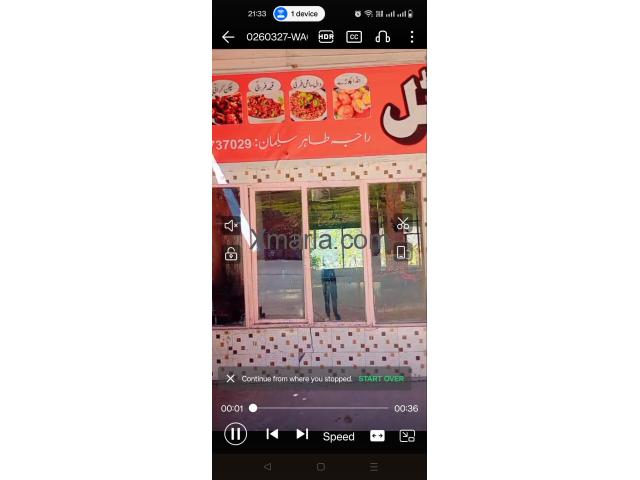 Restaurant & General Store For Rent