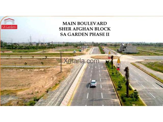5 Marla Corner Plot at Prime Location SA Garden Phase II