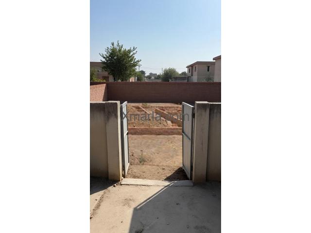 2.25 MARLA RESIDENTIAL PLOT FOR SALE  BOUNDRY WALL and FOUNDATION CONSTRUCTED