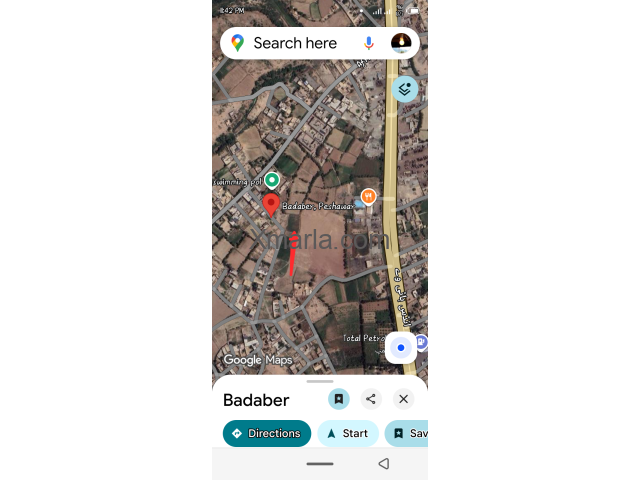17 Marla plot for sale Badabera Afridi road