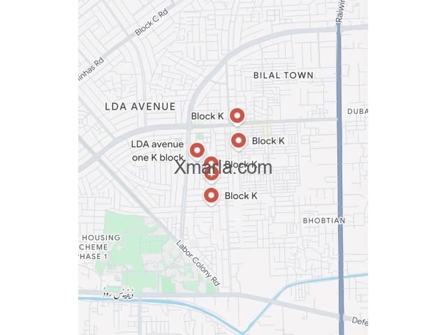 10 marla Corner plot Facing-park for sale in K block LDA avenue 1 lahore