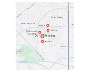 10 marla Corner plot Facing-park for sale in K block LDA avenue 1 lahore